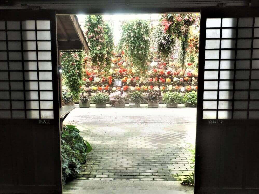 富士花鳥園 長屋門