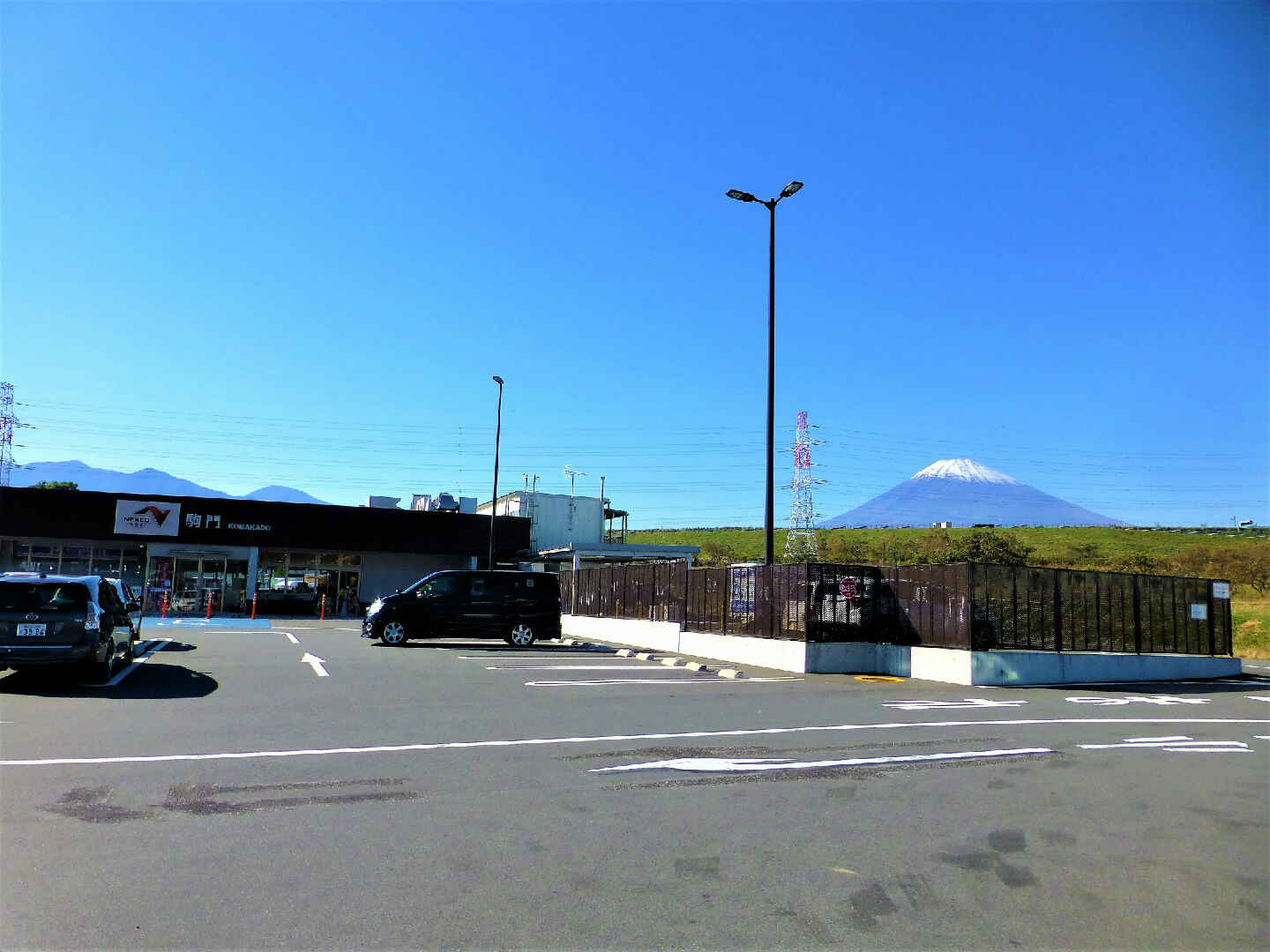 駒門PA(下り) 富士山