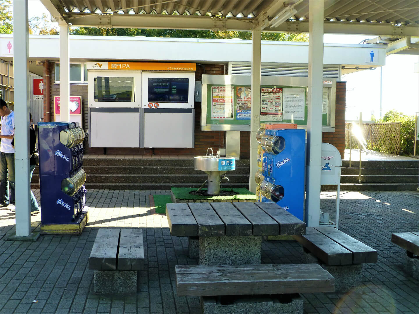 駒門パーキングエリア 上り 御殿場で 利用する 富士山ぽ