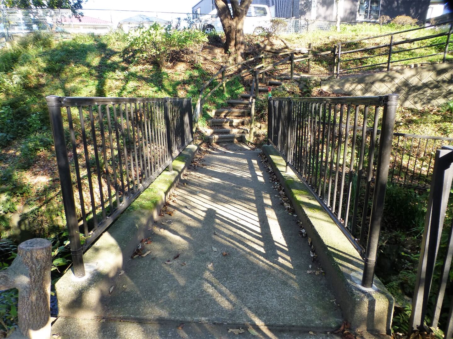 鮎壺の滝 遊歩道