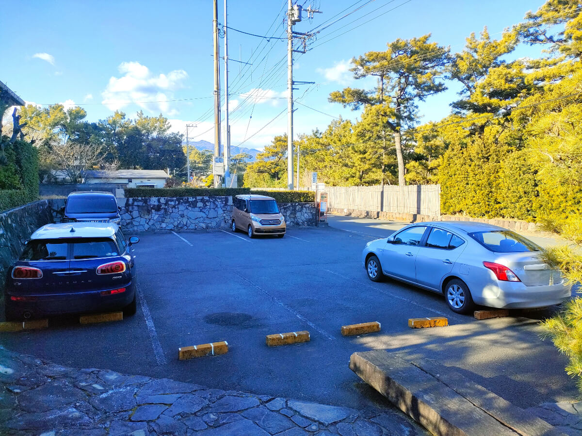 若山牧水記念館 駐車場