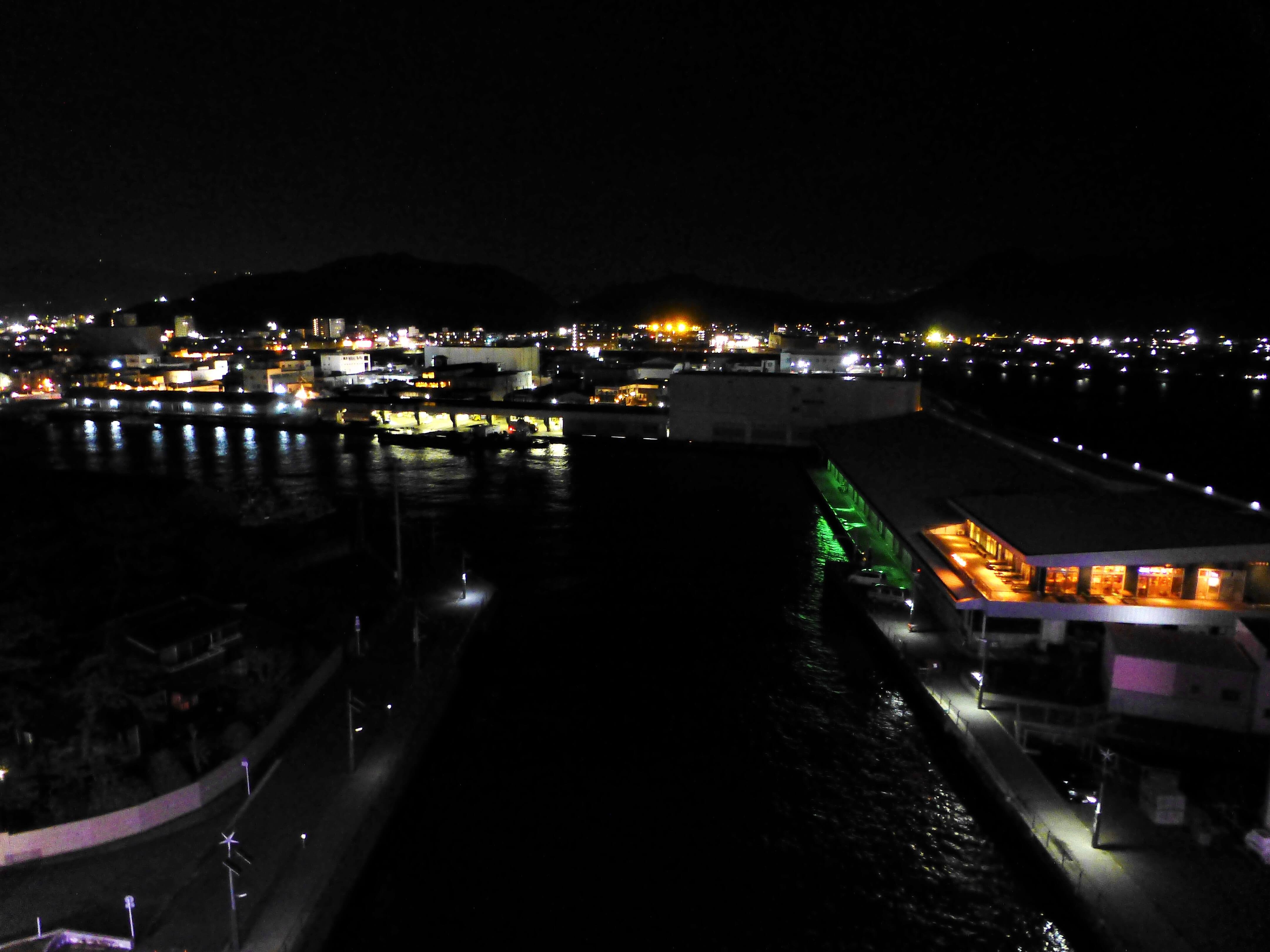 沼津港の夜景