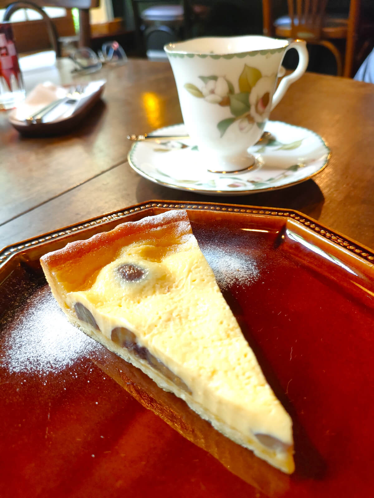 アンティーク茶房 里庵 コーヒーとケーキ