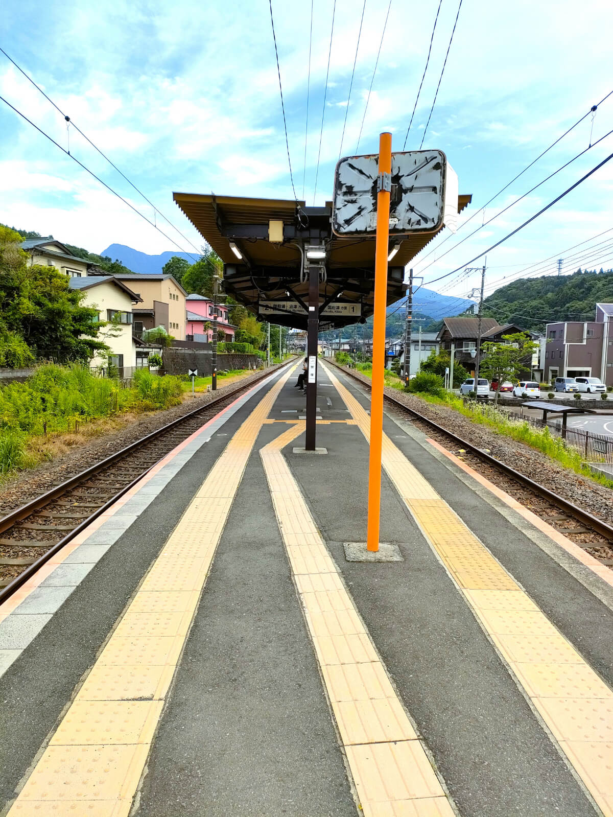 足柄駅 ホーム